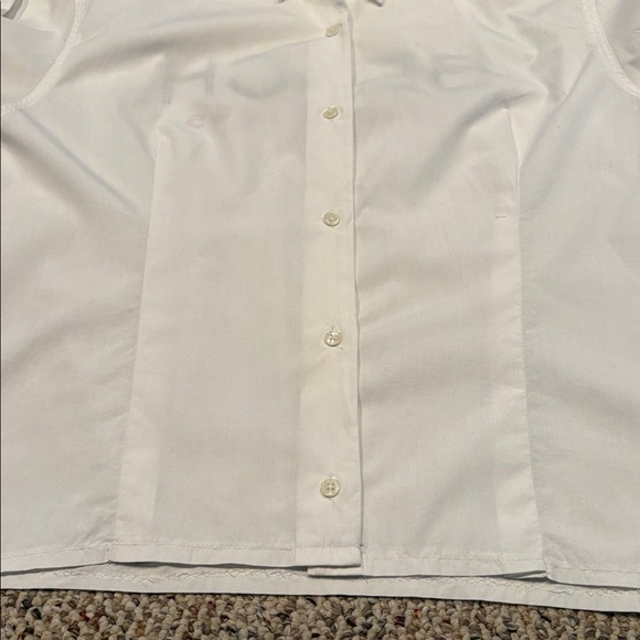 The Limited White Shirt L/S "Beach" Button Down. Small. Oversized - Picture 8 of 8